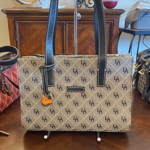 Dooney & Bourke Small monogrammed tote bag never used